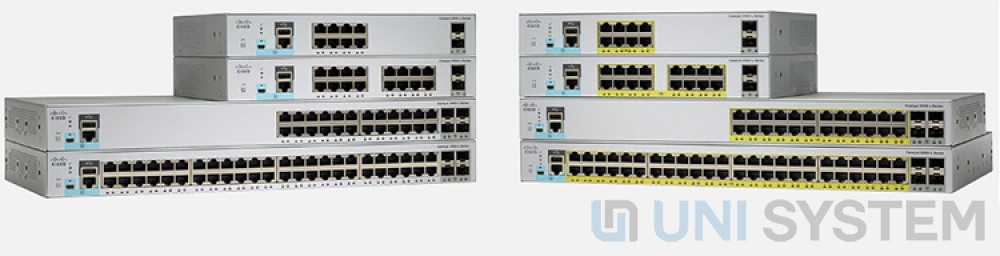 Switch Cisco C2960L chính hãng