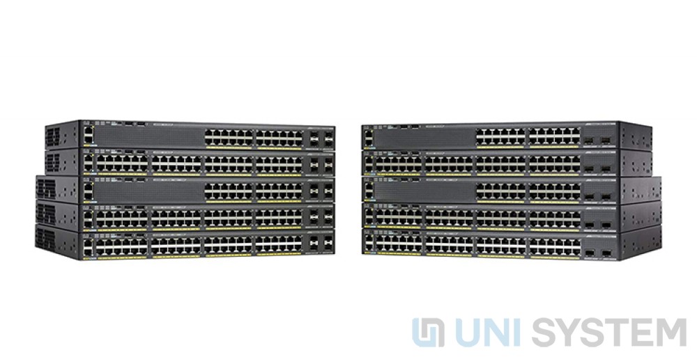 Catalyst Switch Cisco C2960X chính hãng