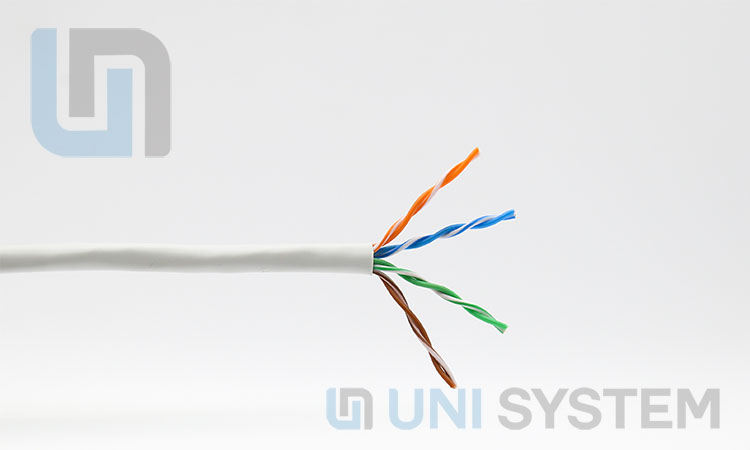 Dây cáp mạng Cat5e UTP 4 đôi 8 lõi